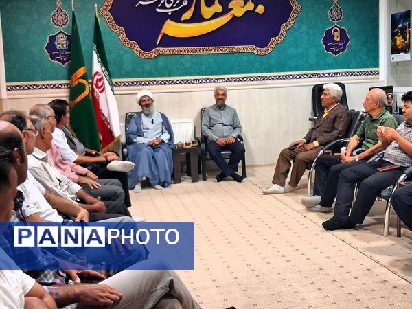 دیدار جمعی از ورزشکاران با امام جمعه کاشمر