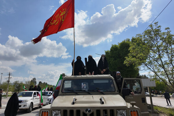 رزمایش «جان‌فدا برای ایران امام‌رضایی» در کرمانشاه 
