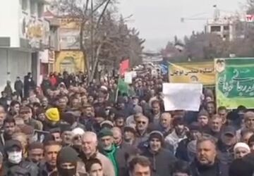 حضور مردم شهید پرور قوچان در راهپیمایی روز قدس
