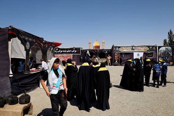 بازدید قائم مقام سازمان دانش‌آموزی از موکب‌های آذربایجان غربی