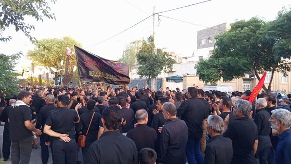 عزاداری عصر عاشورا در هیئت قوژد