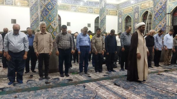 برگزاری مراسم ارتحال امام خمینی(ره) در مسجد صاحب الزمان شهرستان فردیس 