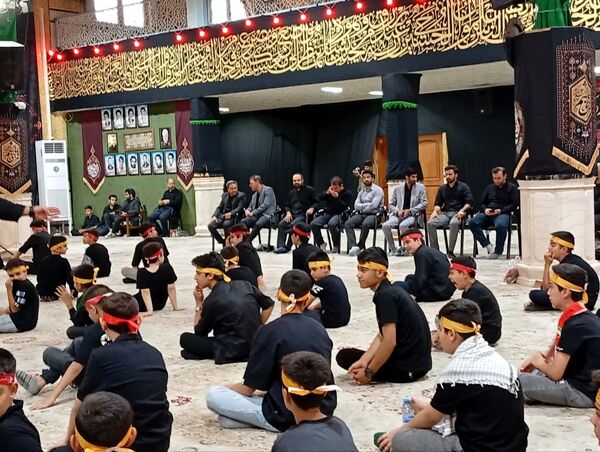 سوگواره «احلی من العسل» در حسینیه اعظم زنجان 