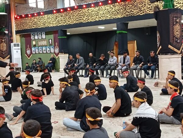 سوگواره «احلی من العسل» در حسینیه اعظم زنجان 