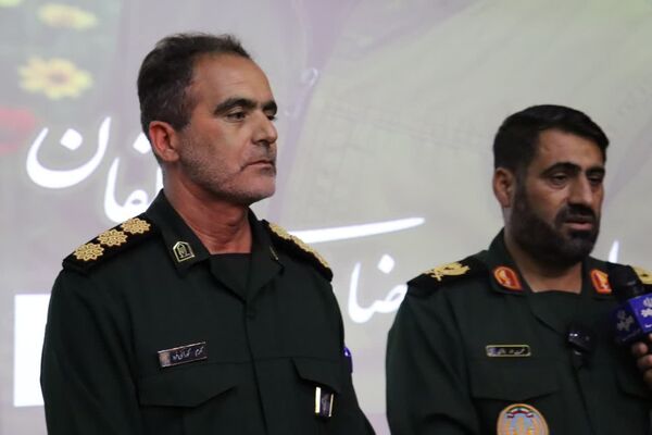 مراسم چهلم شهدای اقتدار در کوهدشت با حضور فرمانده سپاه حضرت ابوالفضل لرستان