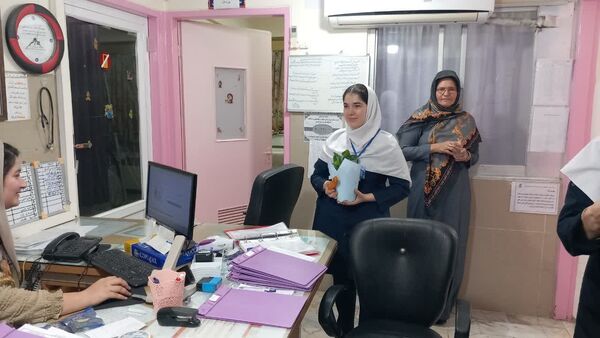 تقدیر از درمانگران سفیدپوش