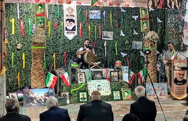 مراسم ششمین سالگرد شهادت سردار سلیمانی در شهر جعفریه قم
