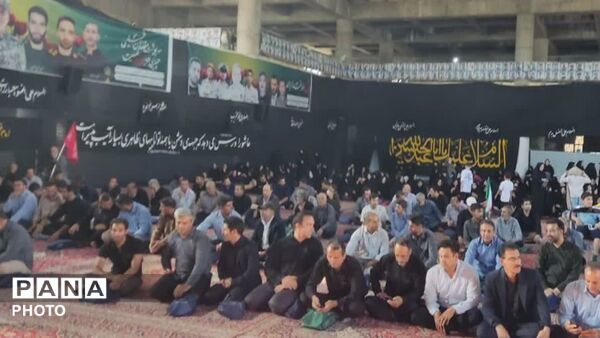 آیین باشکوه جاماندگان بدرقه رهبر شهید در نورآباد