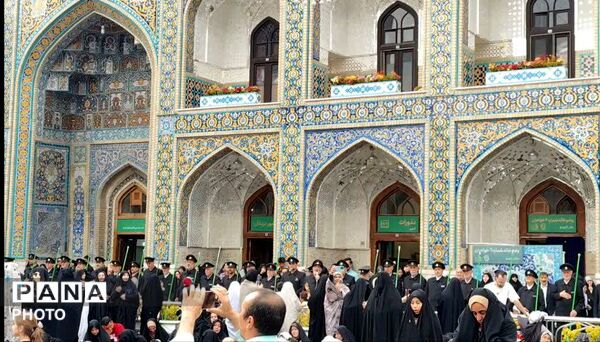 تجلیِ عشق و وفاداری؛ تلاطمِ جمعیت در میثاق با امام رضا (ع)