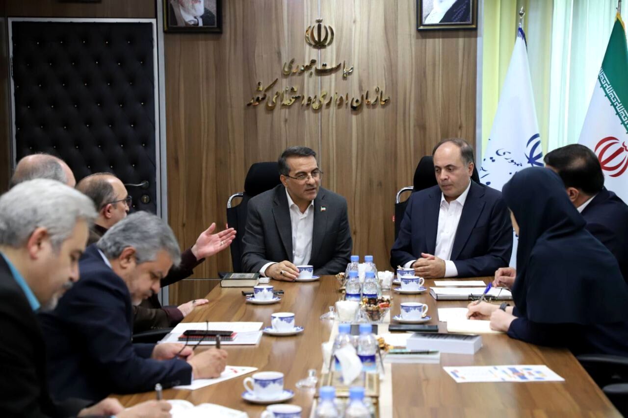 برگزاری جلسه مشترک رئیس سازمان اداری با وزیر جهاد کشاورزی