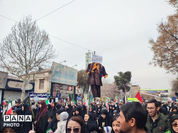 قاب پانا میزبان راهپیمایی روز قدس در شهرستان نیشابور 