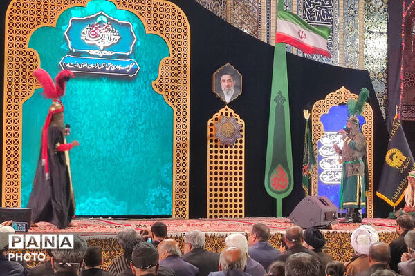 حضور مردم شیروان در سوگواری حسینی سالار شهیدان حضرت اباعبدالله الحسین  در حرم مطهر امام رضا (ع)