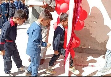 آغاز سال تحصیلی در روستای چپ‌چپ