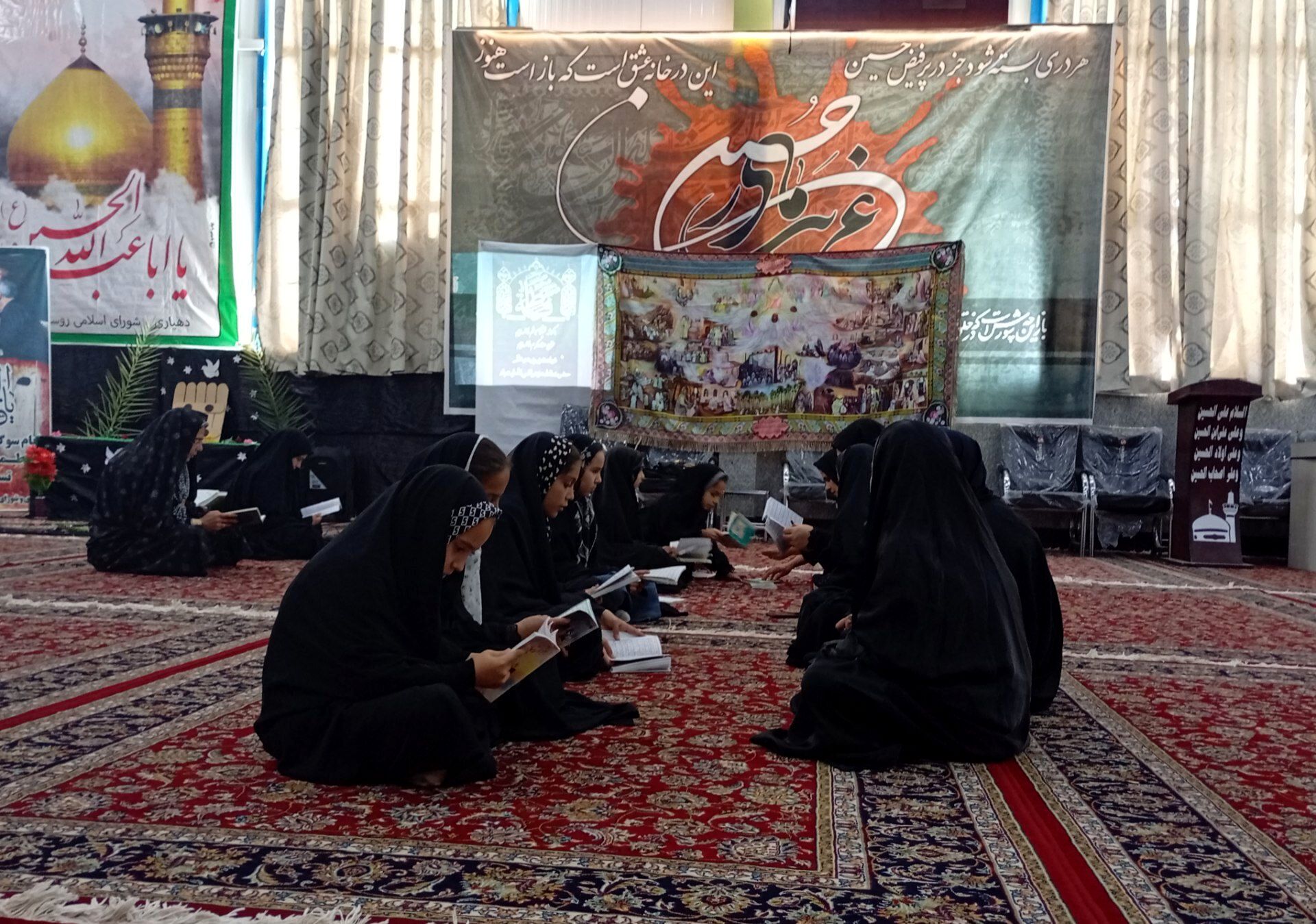 آیین سوگواری دهه فاطمیه در خلیل آباد