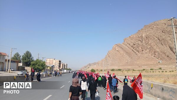 جاماندگان اربعین؛ وقتی خرم‌ آباد رنگ کربلا گرفت