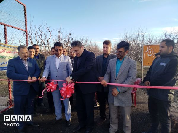 افتتاح زمین چمن مصنوعی اردوگاه المهدی (عج) مراغه