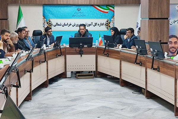نشست خبری مدیرکل آموزش پرورش خراسان شمالی به مناسبت هفته معلم 
