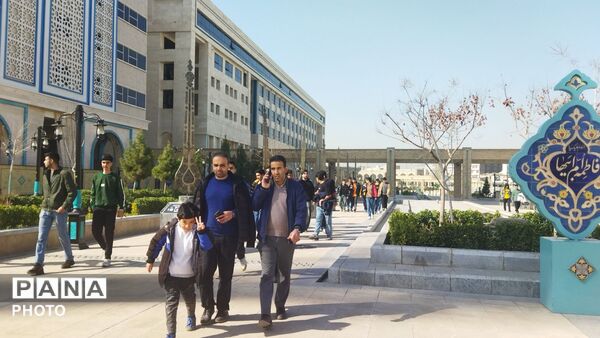 گذری بر اردوی زیارتی حرم مطهر رضوی دبیرستان شاهد ابوذر غفاری نیشابور 