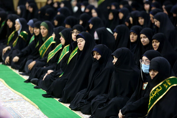 آیین خطبه خوانی خادمان حرم حضرت معصومه(س) به مناسبت روز قم