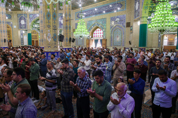 نماز عید قربان در مسجد مقدس جمکران