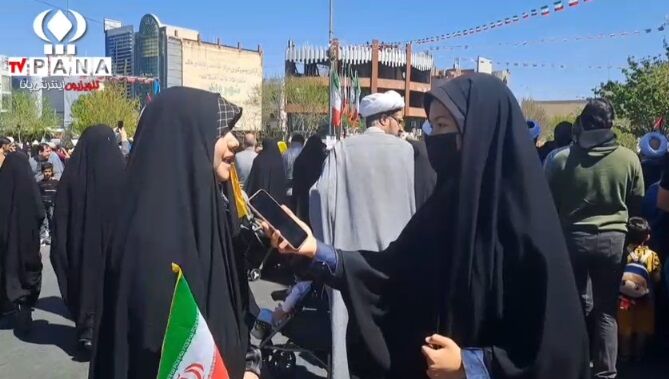 حمایت نوجوانان قمی از مردم فلسطین/ فیلم