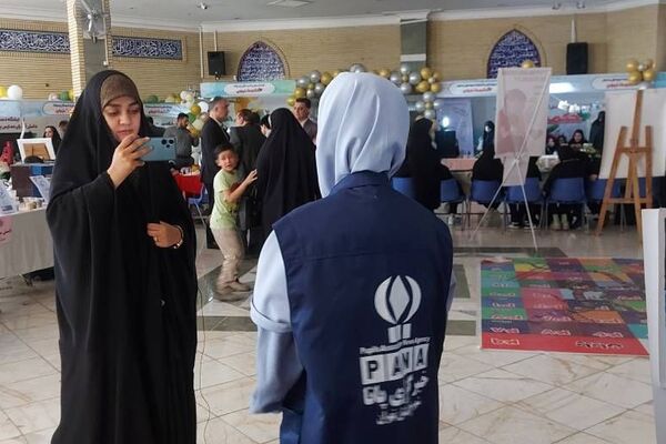 برگزاری نمایشگاه «افق‌های روشن» در دبستان حکمت ناحیه دو شهرری 