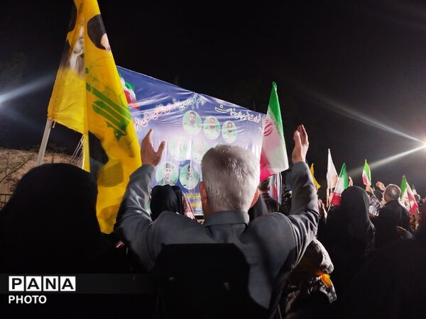 مراسم چهلم شهادت نیروهای یگان امداد در مقتل این شهیدان