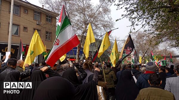 راهپیمایی روز قدس در گرگان 
