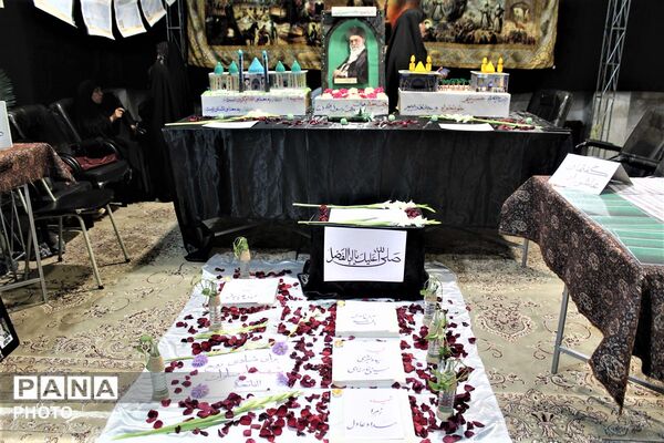 برپایی نمایشگاه فرهنگی در حاشیه یادواره شهدای جانباز استان قم