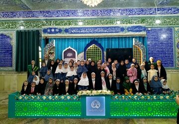 جشنی برای میلاد با سعادت بانوی نور در امامزاده سید نصرالله یزد