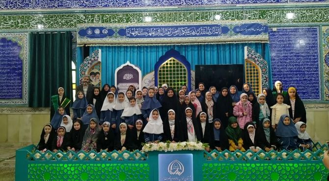 جشنی برای میلاد با سعادت بانوی نور در امامزاده سید نصرالله یزد