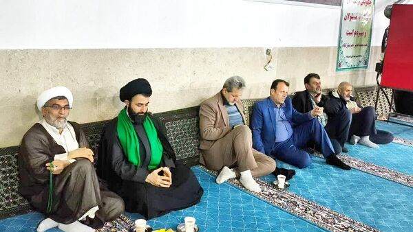 برگزاری مراسم شهرستانی به‌مناسبت تدفین شهیدان نصرالله و صفی‌الدین در شهرستان فیروزکوه