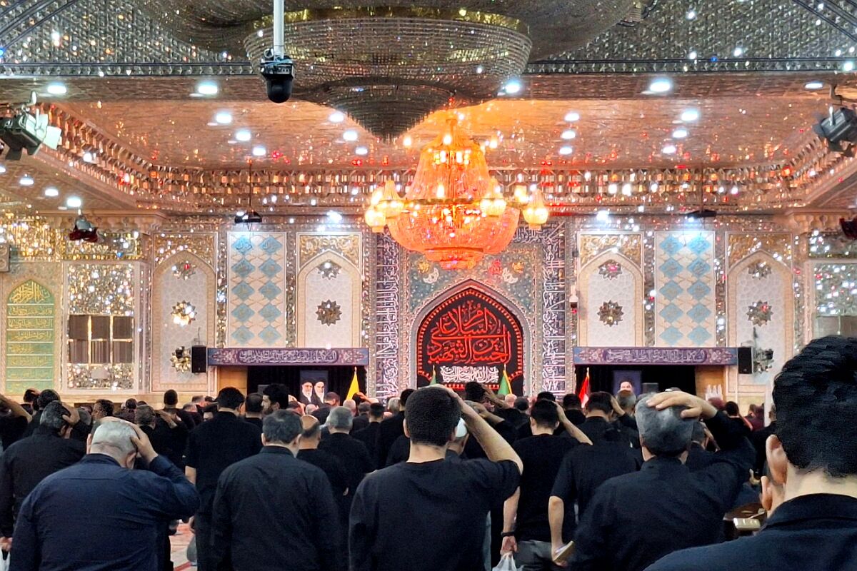 حال و هوای حرم حضرت عبدالعظیم حسنی (ع) در ماه محرم