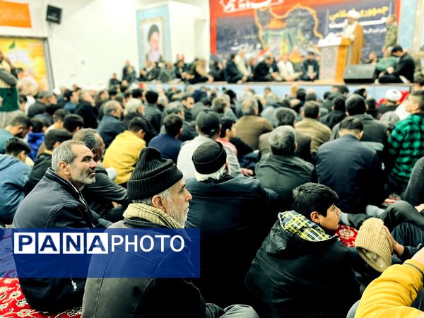 مراسم پنجمین سالگرد شهادت سردار سلیمانی در ناحیه سپاه سملقان