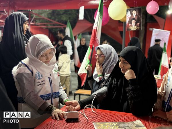 برپایی ایستگاه سلامت‌محور دانش‌آموزی در تجمعات شبانه