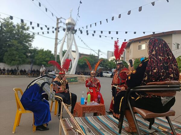 آیین شبیه‌خوانی در ایزدشهر