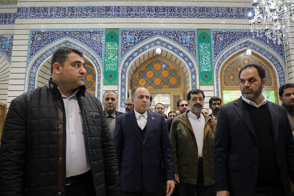 تشرف وزیر جهاد کشاورزی به زیارت حرم حضرت معصومه(س)