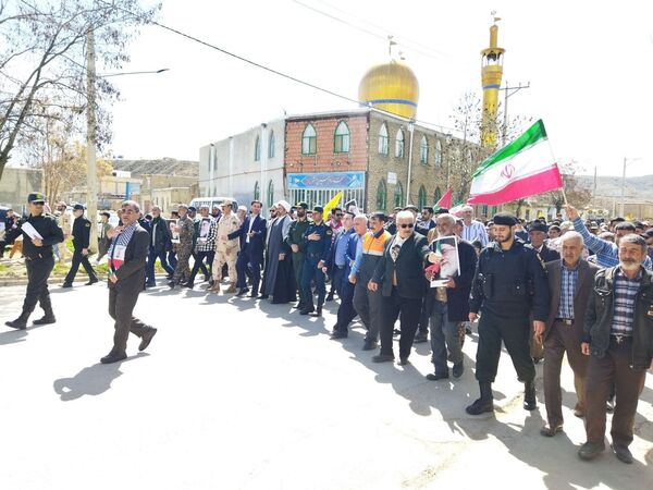 راهپیمایی روز جهانی قدس در شهر راز