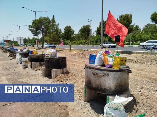 آماده سازی 110 دیگ اطعام علوی در کاشمر