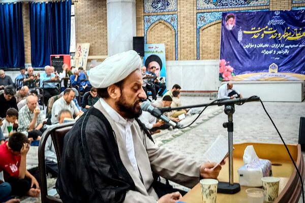 برگزاری مراسم پرفیض دعای عرفه در مصلی باقرشهر 
