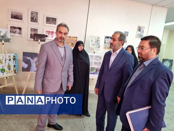 افتتاح نمایشگاه قطبی هنرستان‌های شهر تهران