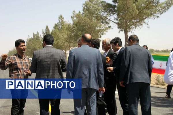 آیین بهره‌برداری از کندرو اصفهان به حبیب آباد 