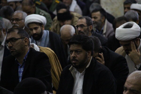 گرامیداشت حماسه ۹ دی در مسجد حظیره یزد