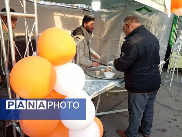 جشن میلاد حضرت مهدی (عج) در امامشهر با برپایی «پیاده‌راه ولی عصر(عج)»