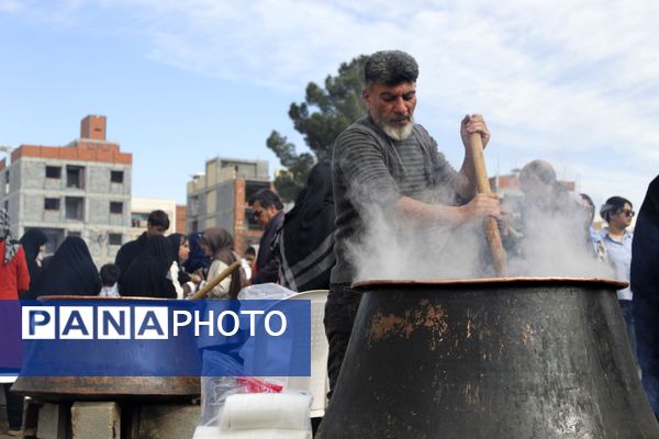 یازدهمین جشنواره سمنو درق در بجنورد 