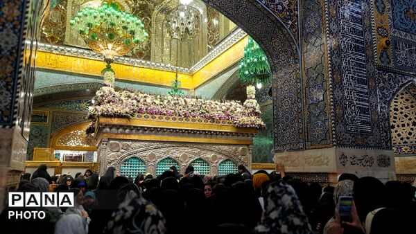 حرم نورانی و دل‌های مشتاق در کنار امام رضا (ع)