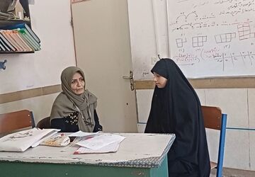 لحظاتی در کنار کارکنان دبستان شوراب صغیر 