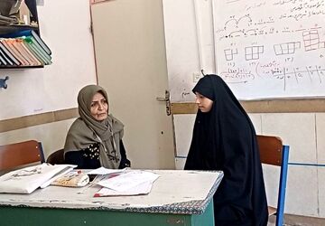 لحظاتی در کنار کارکنان دبستان شوراب صغیر 