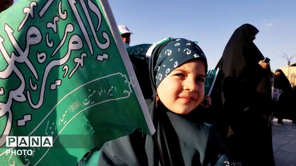 جشن حماسی عید سعید غدیر در قلب شهر همدان