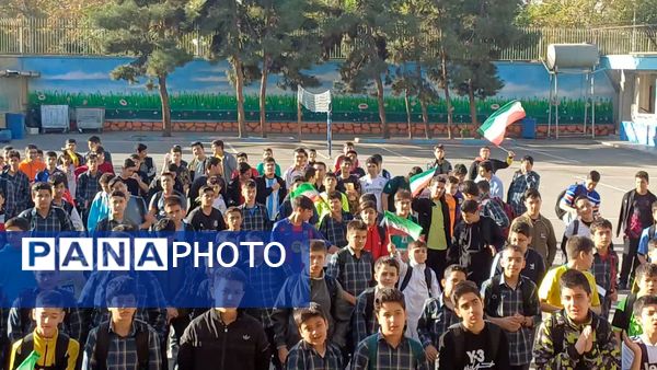 انتخابات انجمن ورزشی و المپیاد دانش‌آموزی دبیرستان اندیشه شاهد 